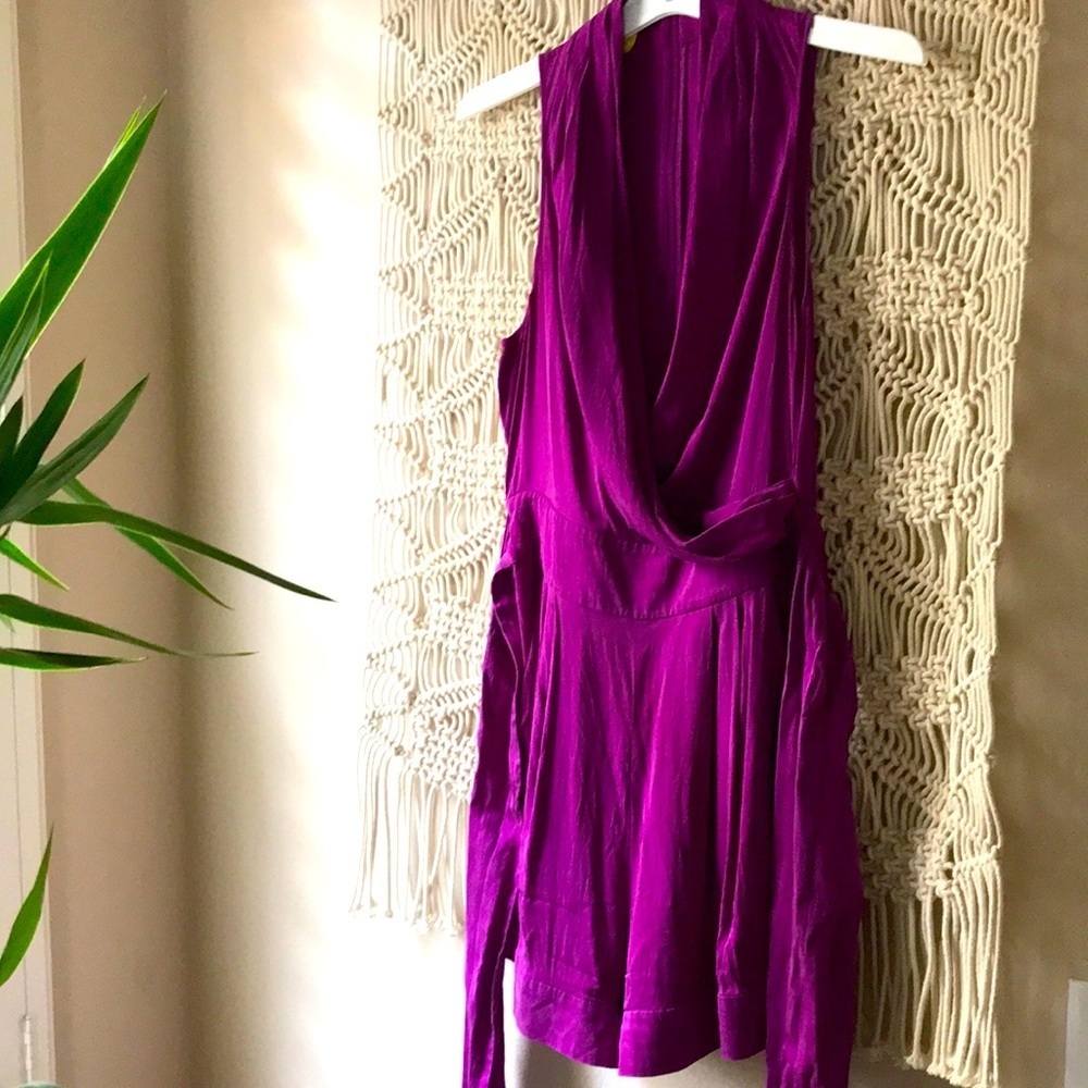 Catherine Malandrino silk jumper